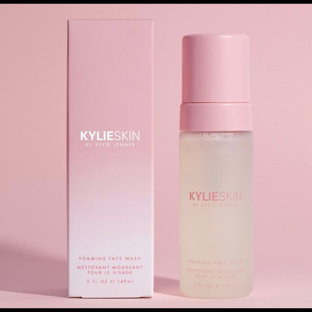 Kylie Skin foaming face wash